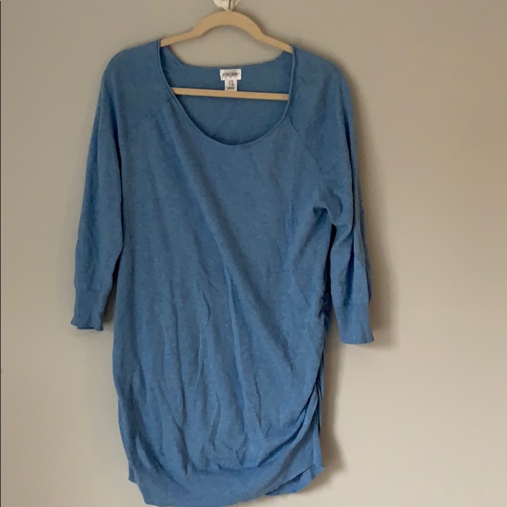 Motherhood maternity XL blue sweater